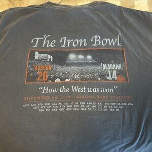 Auburn Tigers “how the west was won” vintage shirt